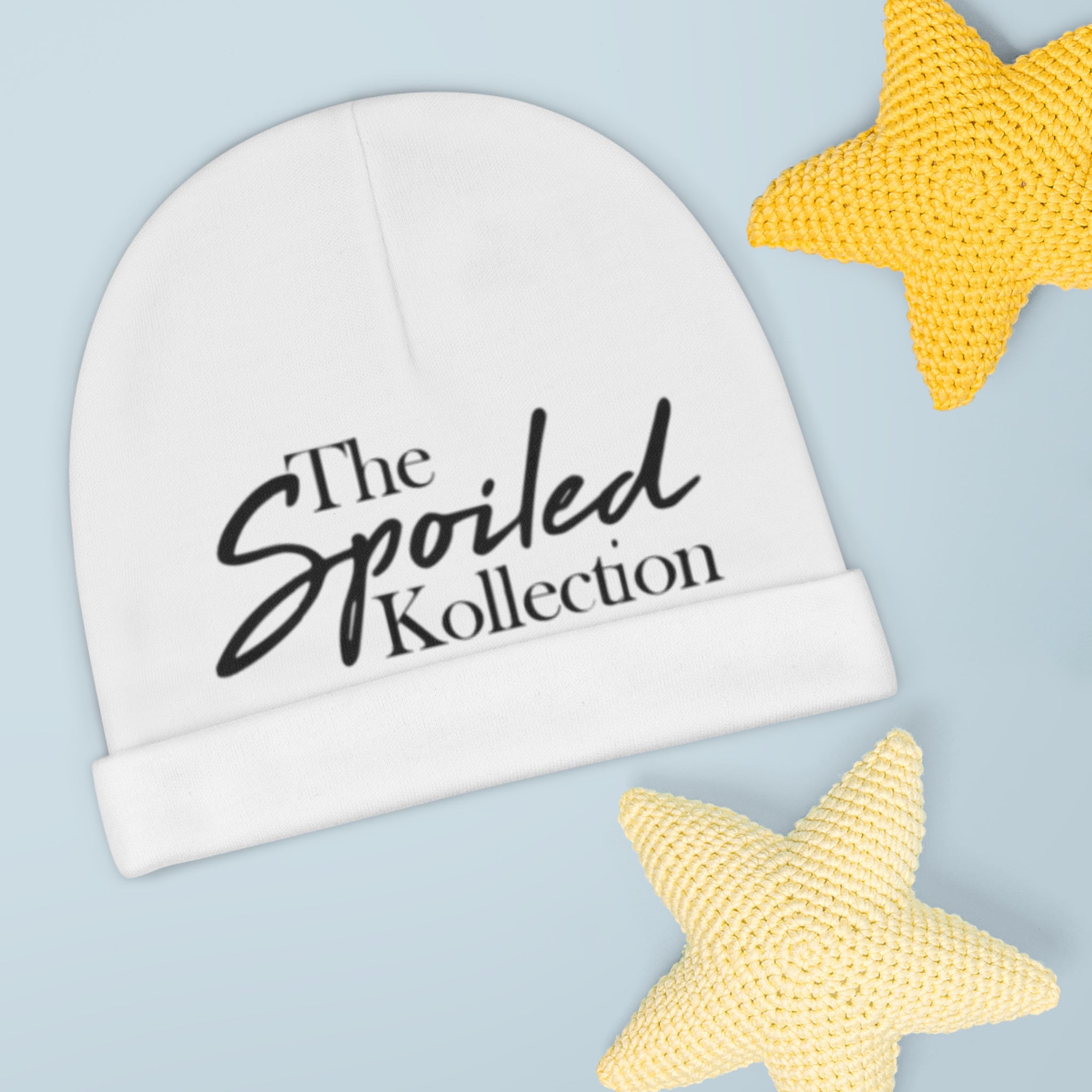 Spoiled Kollection Baby Beanie - Cute Baby Hat for Stylish Newborns - The Spoiled Kollection