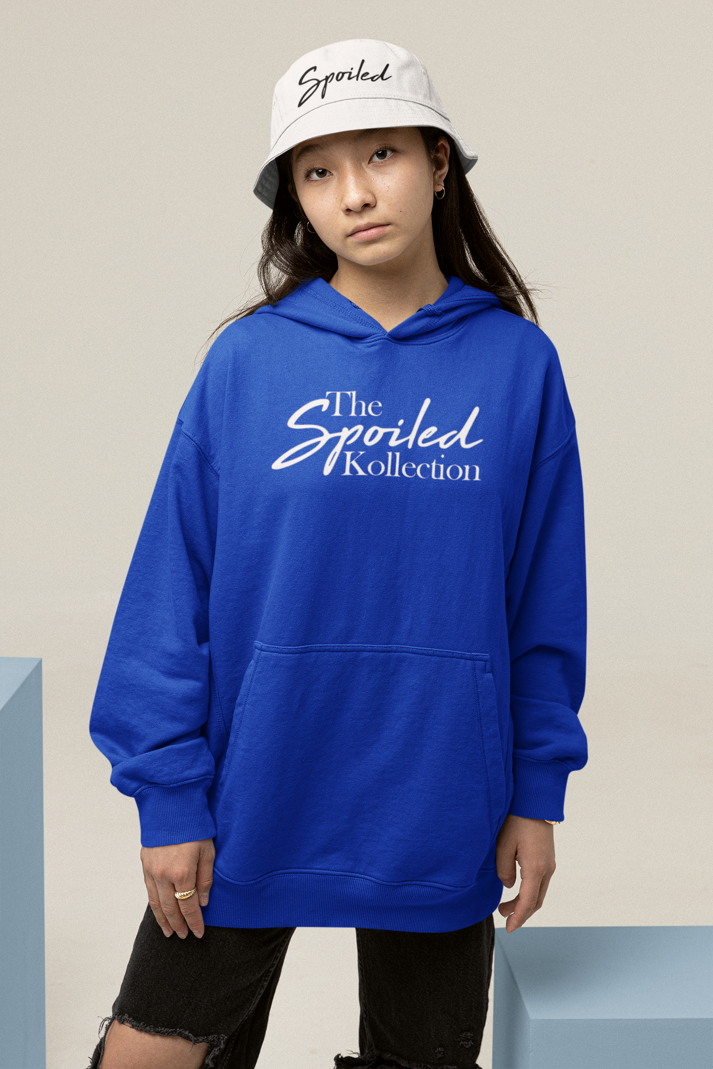The Spoiled Kollection Combo Set: Premium Hoodie & Bucket Hat - The Spoiled Kollection