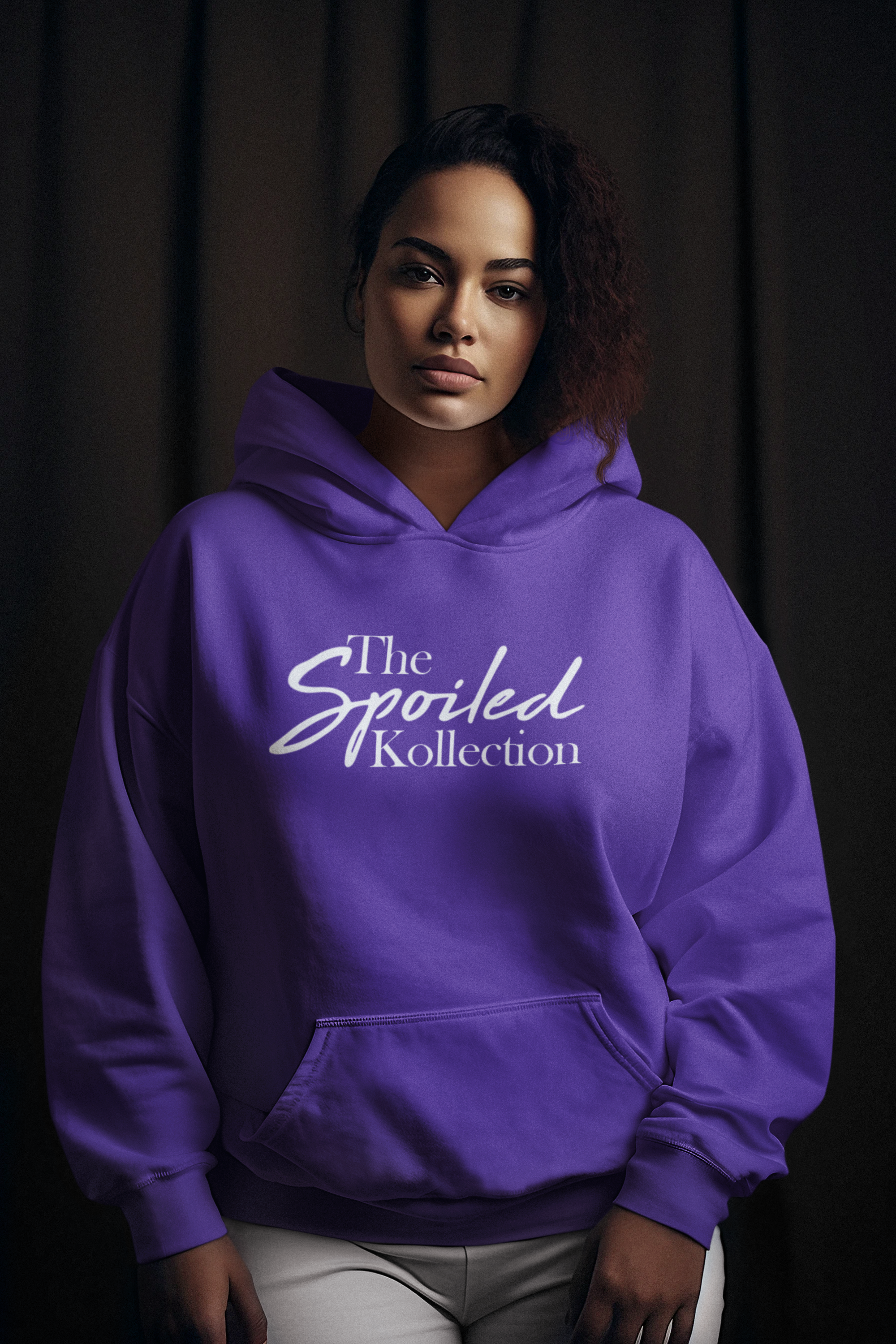 The Spoiled Kollection Royal Blue Hoodie – Cozy Unisex Pullover for Everyday Comfort - The Spoiled Kollection