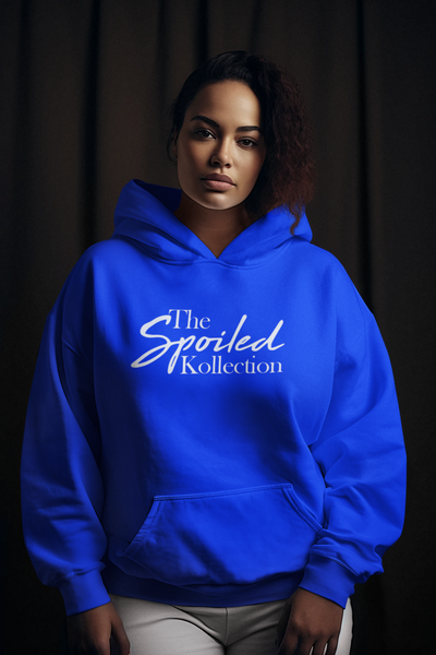 The Spoiled Kollection Royal Blue Hoodie – Cozy Unisex Pullover for Everyday Comfort - The Spoiled Kollection