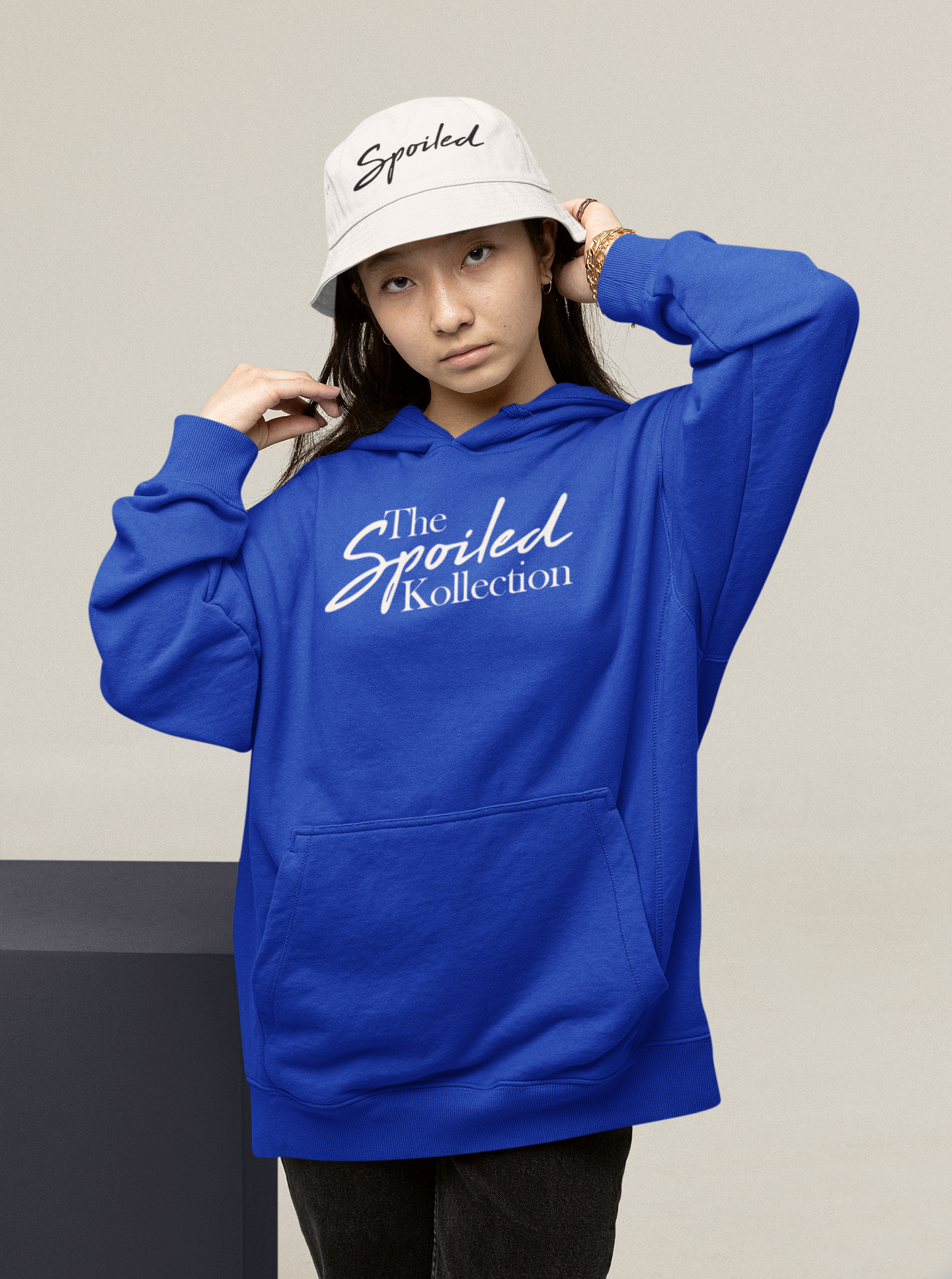 The Spoiled Kollection Combo Set: Premium Hoodie & Bucket Hat - The Spoiled Kollection