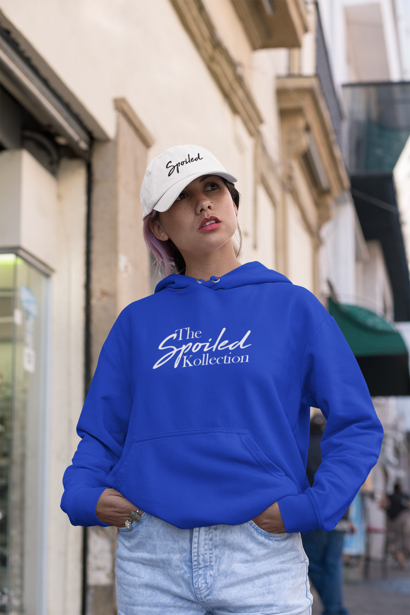 The Spoiled Kollection Hoodie & Dad Hat Combo - The Spoiled Kollection